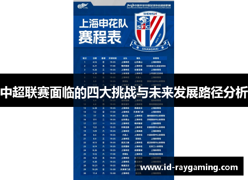 中超联赛面临的四大挑战与未来发展路径分析